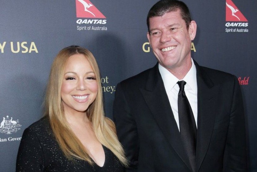 Mariah Carey dan tunangannya, James Packer seorang pengusaha asal Australia 