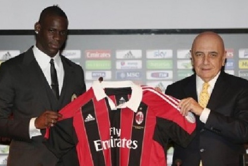 Mario Balotelli dan Andriano Galliani