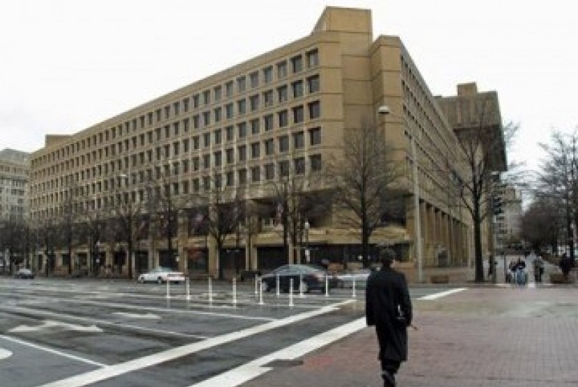 Markas besar FBI di Washington DC, Amerika Serikat. Data FBI tentang Kejahatan Rasial Terhadap Muslim Tuai Kritik