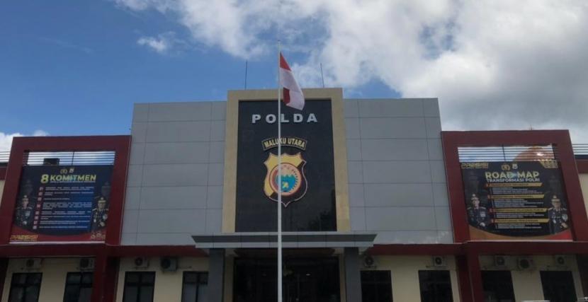 Markas Polda Maluku Utara di Kota Ternate.