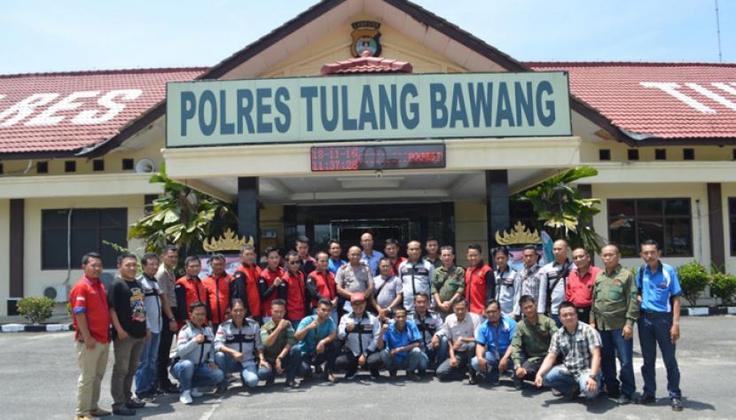 Markas Polres Tulang Bawang, Provinsi Lampung.