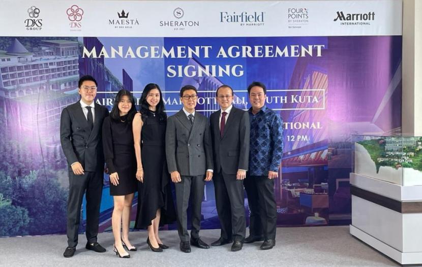 Marriott International, Inc. mengumumkan penandatanganan perjanjian dengan PT Jenggala Anugerah Segara, bagian dari DKS Group, untuk membuka Fairfield by Marriott Bali South Kuta. 
