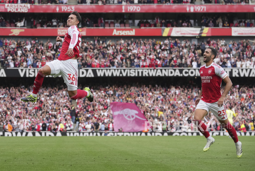 Arsenal Jinakkan Nottingham Forest 3-0 di Emirates, Naik ke Puncak Klasemen Liga Primer Inggris