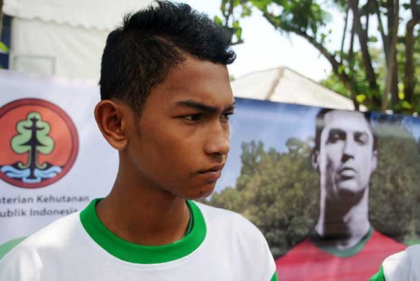 Martunis, warga Aceh yang selamat dari Tsunami menginspirasi Cristiano Ronaldo jadi Duta Mangrove.