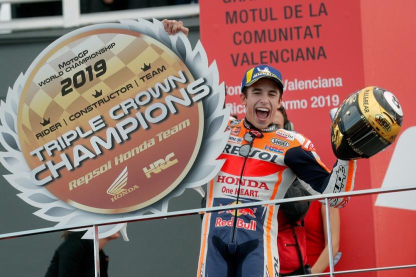 Masa-masa keemasan Marc Marquez di MotoGP hingga akhirnya dijululi the Baby Alien. Tahun 2019 jadi terakhir kali Marwuez juara di MotoGP sebelum semuanya tiba-tiba berubah baginya akibat terlalu banyak crash. 