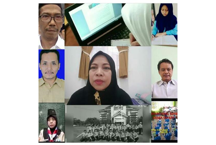 Masa Taaruf Siswa Madrasah (Matsama) di MTsN 1 Bogor digelar secara virtual. 