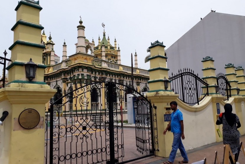 Masjid Abdul Gafoor yang terletak di Jalan Dunlop, kawasan Little India, Singapura. Menengok Filantropi Islam di Singapura, Bantu Palestina Hingga Afrika