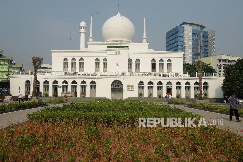 Masjid Agung Al-Azhar, Kebayora Baru, Jakarta (21/7).