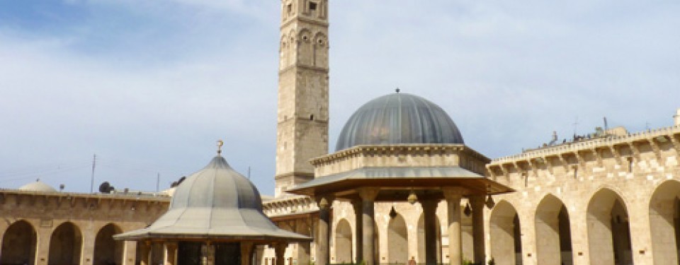  Masjid  Agung Aleppo Paduan Seni Hias  Romawi Gothik dan 