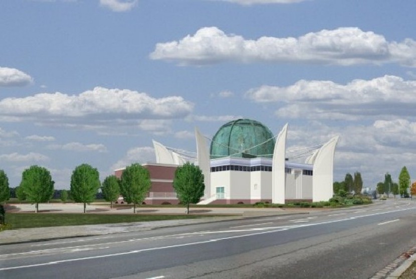 Masjid Agung di Strasbourg Prancis