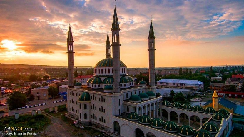 Masjid Agung Karachay-Cherkessia di Rusia.