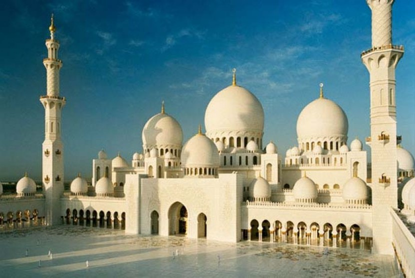 Masjid Agung Syekh Zayed, Uni Emirat Arab.