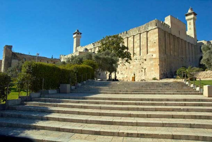Ada Modus Israel yang Berikan Izin Lift di Masjid Hebron?. Foto: Masjid Al-Haram Al-Ibrahimi di Hebron