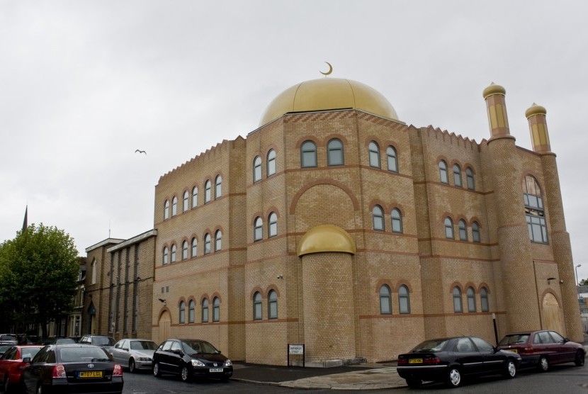 Masjid Al-Rahma di Liverpool, Inggris.