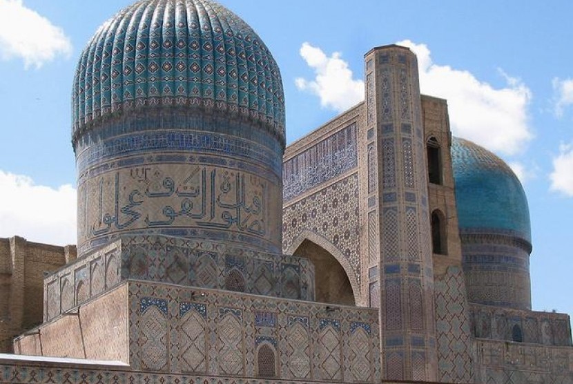 Masjid Bibi-Khanum, Samarkand, Uzbekistan.