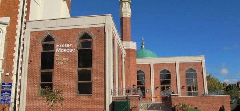 Masjid dan Pusat Kebudayaan Islam Exeter.