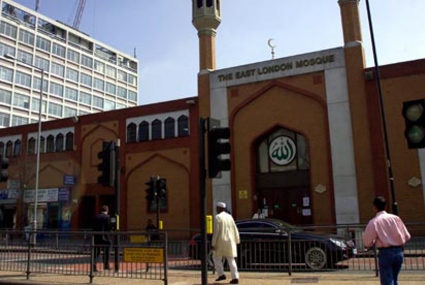 Masjid di Inggris (ilustrasi)