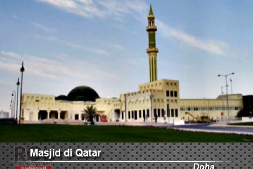 Qatar Mulai Buka Masjid Pada 15 Juni. Foto: Masjid di Qatar