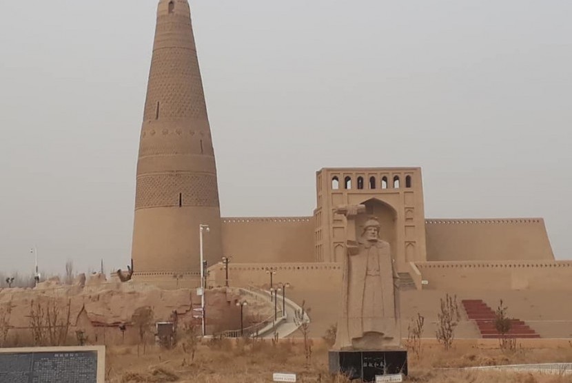 China Bantah Hancurkan 2/3 Masjid di Xinjiang. Foto: Masjid di Uighur