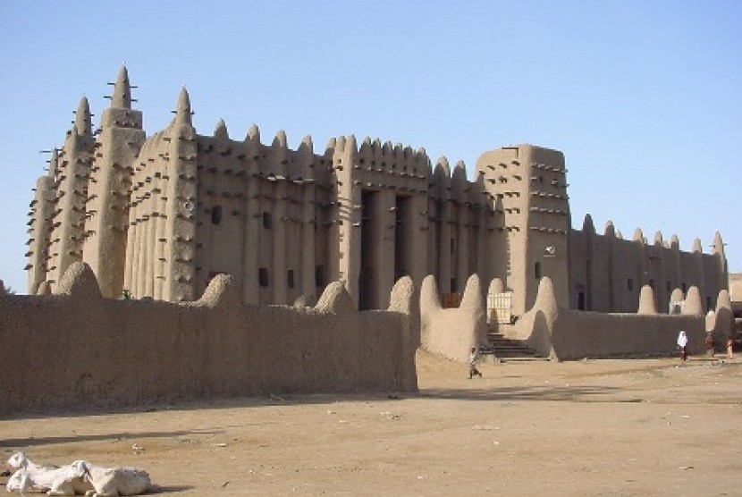 Masjid Bergaya Sudan (Ilustrasi)