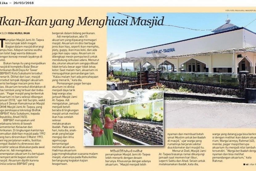 Masjid Jami At-Taqwa, Sukabumi.