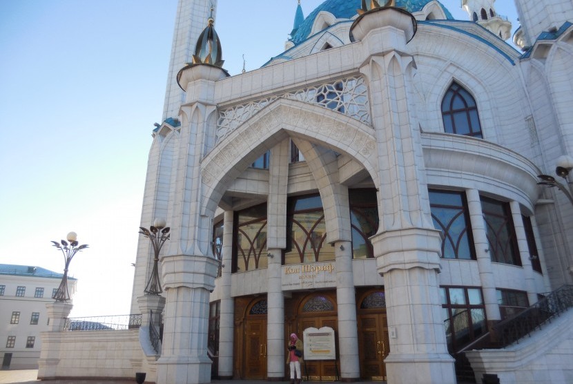 Masjid Kul Syarif, di Kazan, Rusia.