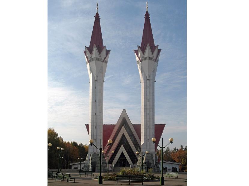 Masjid Lala Tulpan di Ufa, Rusia.