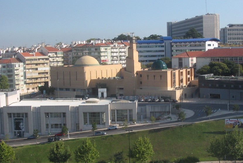 Masjid Lisbon di Portugal (ilustrasi). Islam terus berkembang di Portugal meski negara itu sekuler 