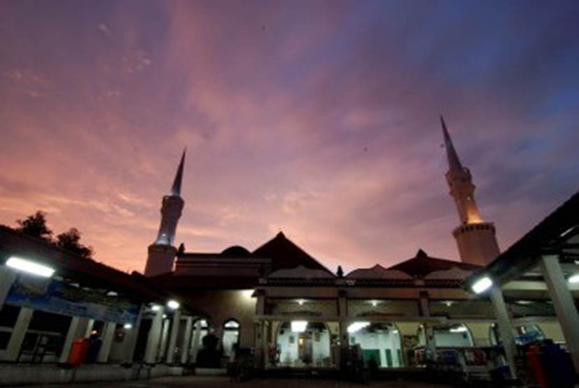 Masjid Luar Batang, Jakarta Utara, Rabu (8/2). (Republika/Prayogi)