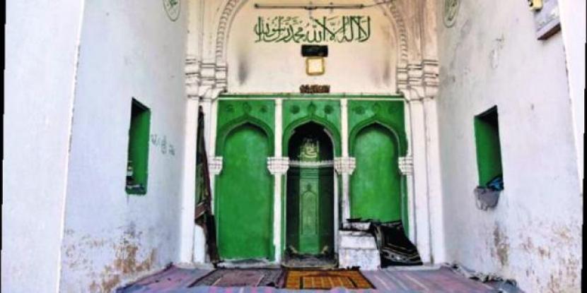 Masjid Mir Mahmood Shah india yang membutuhkan renovasi