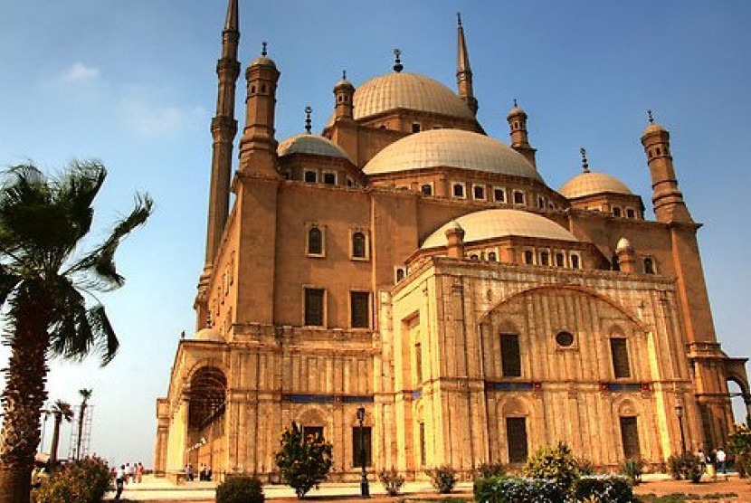 Masjid Muhammad Ali Pasha di Kairo, Mesir.