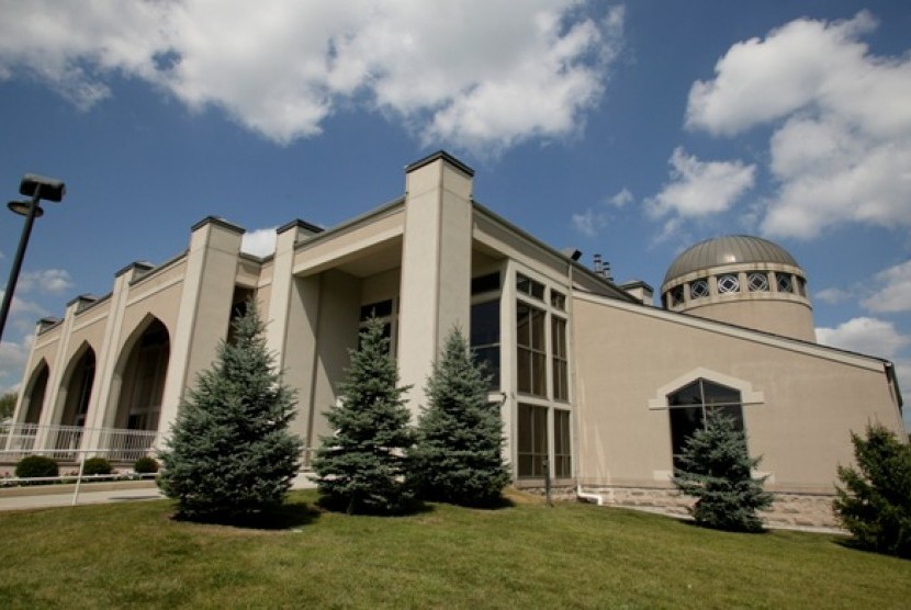 Masjid Noor Islamic Center di Dublin, Ohio, Amerika Serikat.