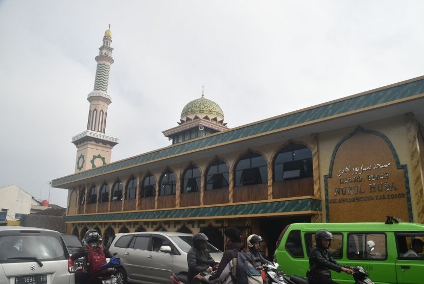 Masjid Nurul Huda di Kecamatan Megamendung, Kabupaten Bogor.