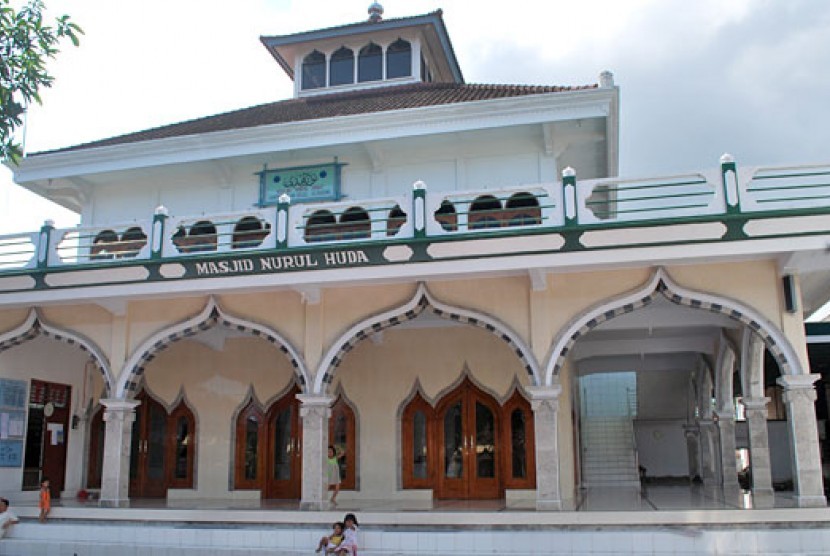 Masjid Nurul Huda, Kampung Gelgel, Bali.