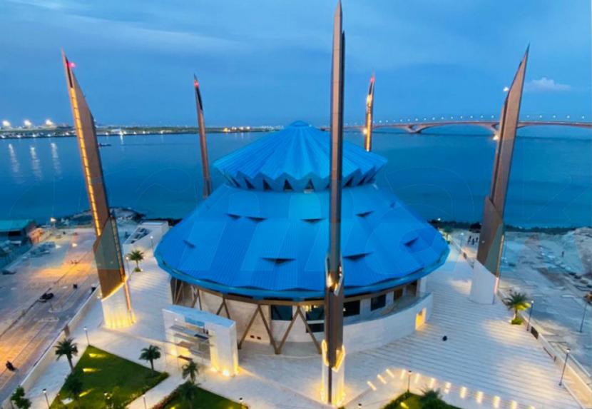  Masjid Seluas 3.855 Meter Persegi di Maladewa Siap Diresmikan Saat Ramadhan. Foto:  Masjid Raja Salman yang dibangun di ibu kota Maladewa, Kota Male, akan dibuka untuk Ramadhan 2022.