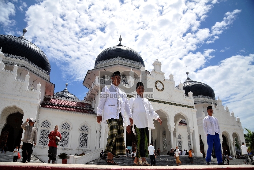 Masjid Raya Baiturrahman, Banda Aceh.
