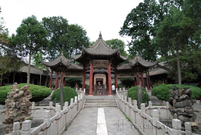   Masjid Raya Xi'an di Kota Chang'an (Xi'an), Provinsi Shaanxi, Cina.