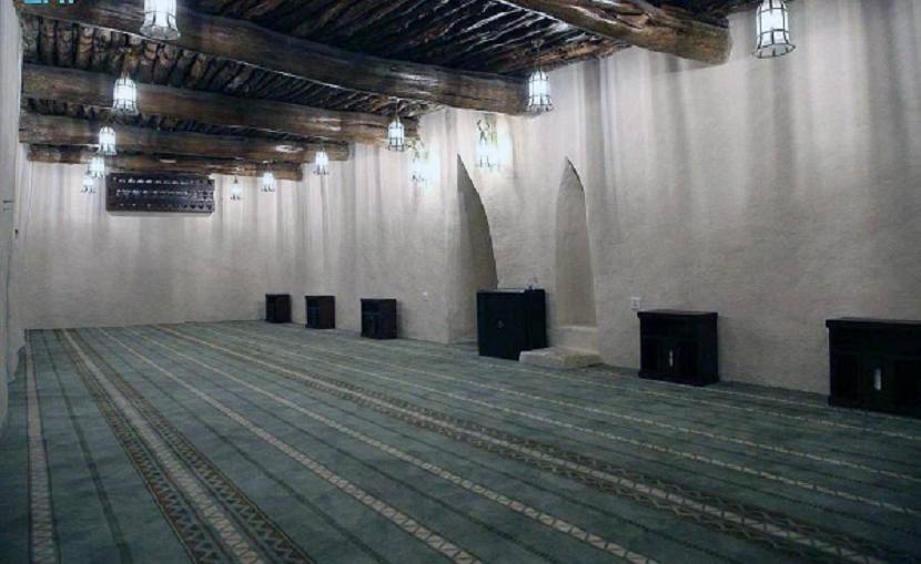 Masjid Sadraid yang telah selesai direnovasi 