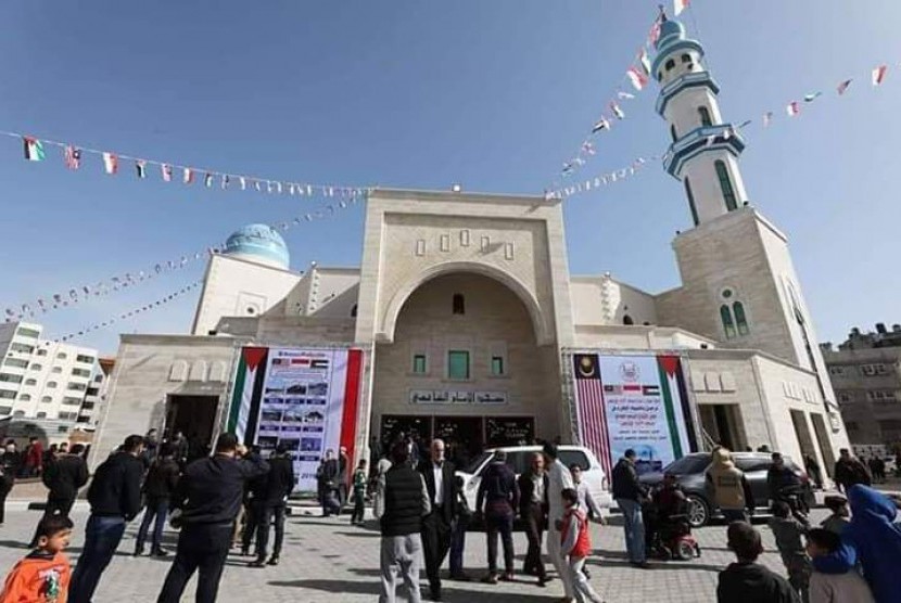 Palestina Tangguhkan Kegiatan Ibadah di Masjid dan Gereja. Masjid Syafie, Palestina(Dok. Aman Palestin)