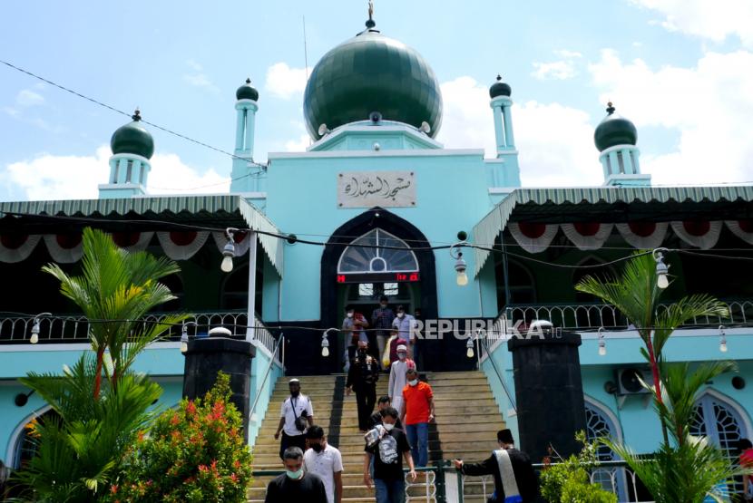 Masjid Syuhada di Kotabaru, Kota Yogyakarta, DIY.