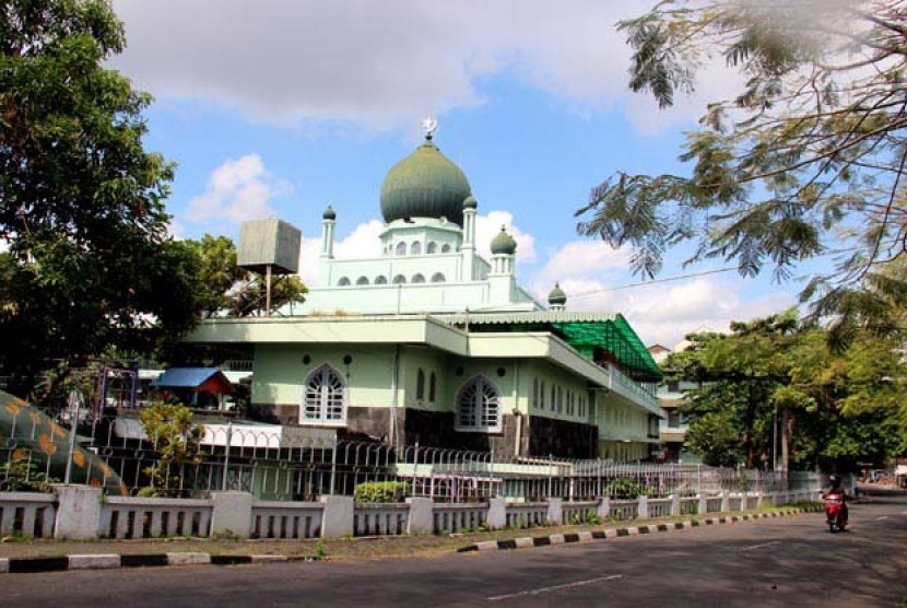 Masjid Syuhada Kotabaru, Yogyakarta. Kotabaru dikenalkan sebagai tujuan wisata dengan konsep heritage trail. Ilustrasi.