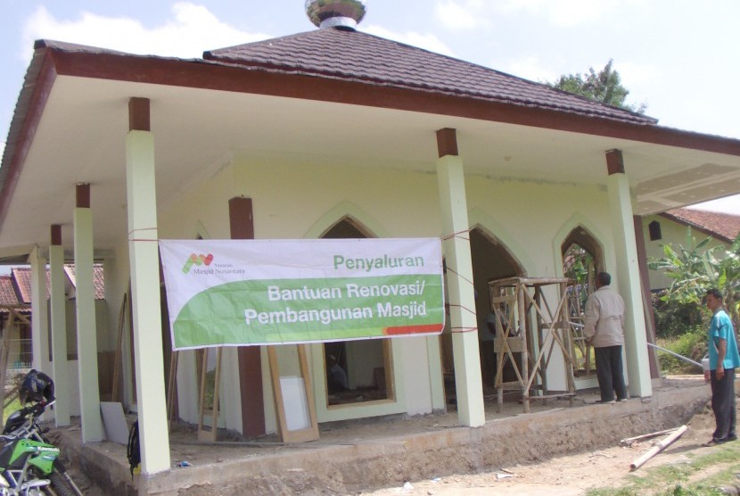 Masjid Taman Surga yang Dibangun Yayasan Masjid Nusantara di Kuningan, Jawa Barat