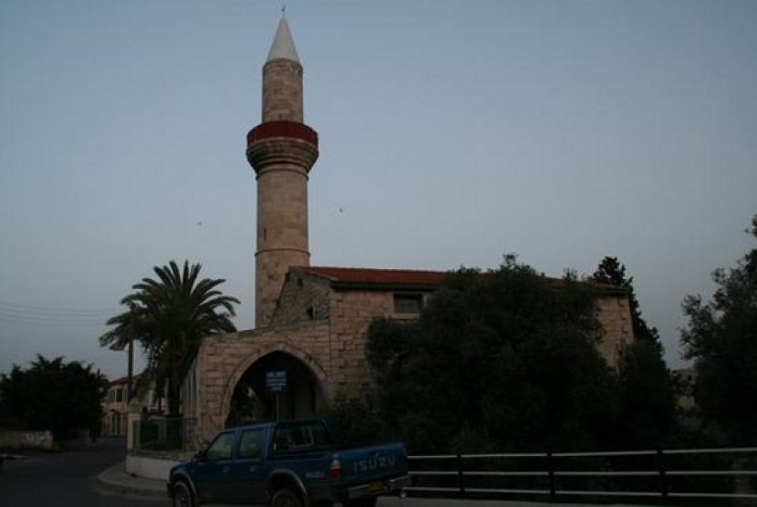 Oman akan Sumbang 1 juta Dolar untuk Renovasi Masjid Siprus. Foto: Masjid tua di Limasol, Siprus Yunani saat masih utuh