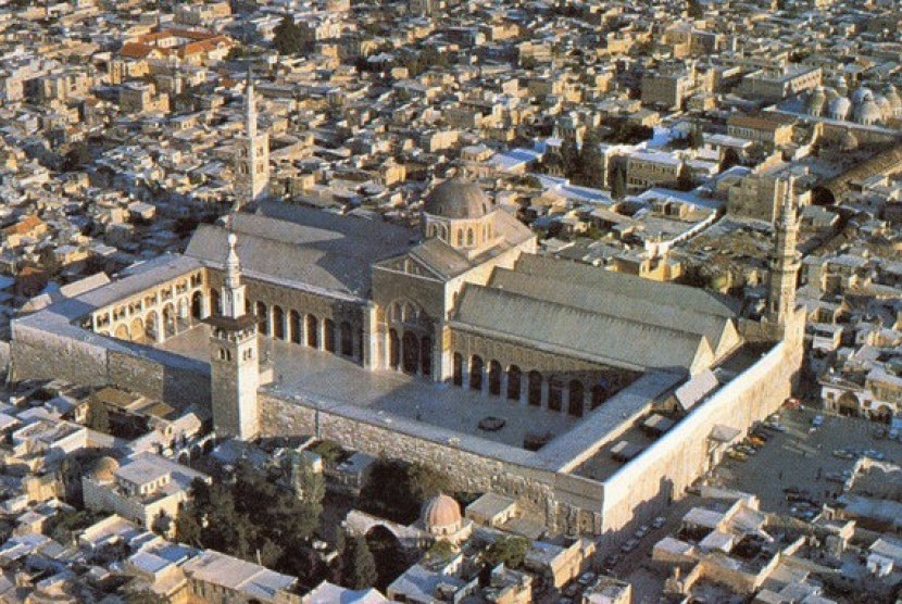 Dari Palmyra Hingga Masjid Umami di Suriah. Masjid Umayyah di Kota Damaskus, Suriah.