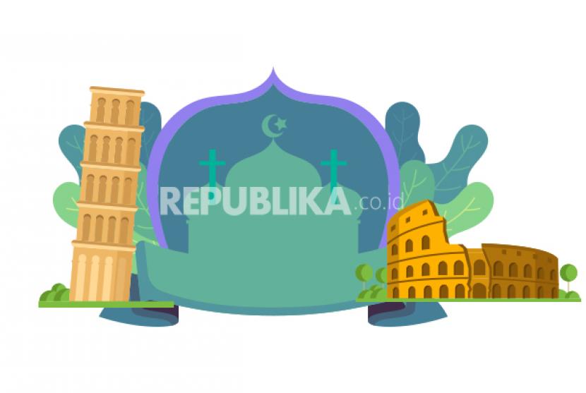 Masjid yang berubah jadi gereja di Italia (ilustrasi)