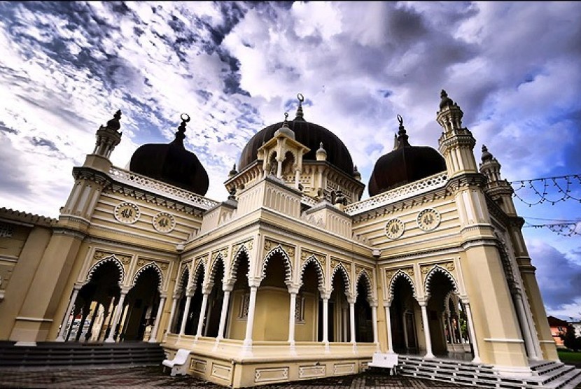 Masjid Zahir di Kedah, Malaysia.