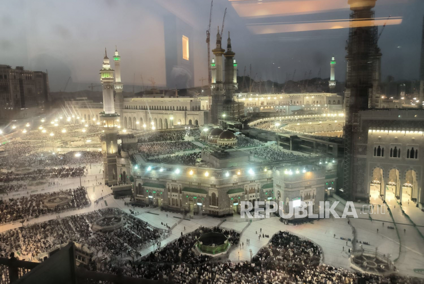 Masjidil Haram menjelang puncak ibadah haji tahun 1444 Hijriyah