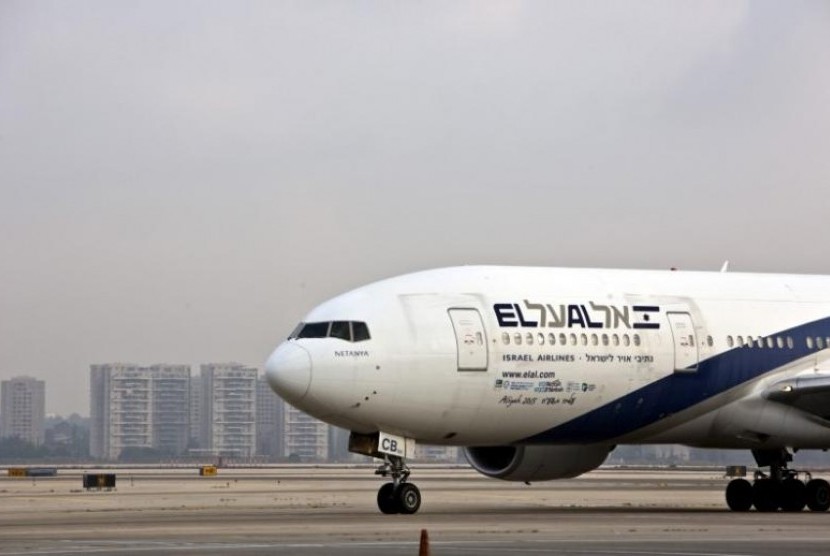 Untuk Pertama Kali, Maskapai Israel Terbang Di Atas Arab Saudi. Foto:   Maskapai Israel El Al.