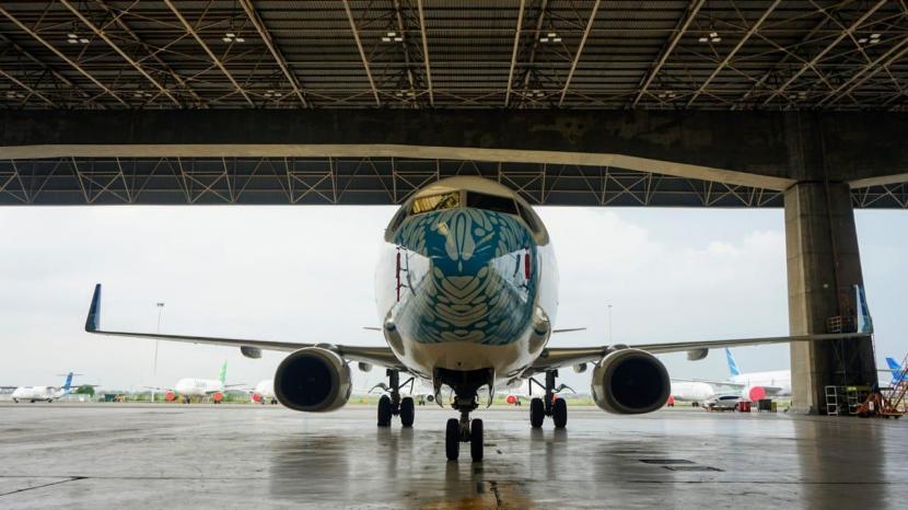 Maskapai penerbangan nasional Garuda Indonesia pada Jumat (4/8/2023) resmi menerima satu pesawat tambahan jenis Boeing 737-800 NG. 