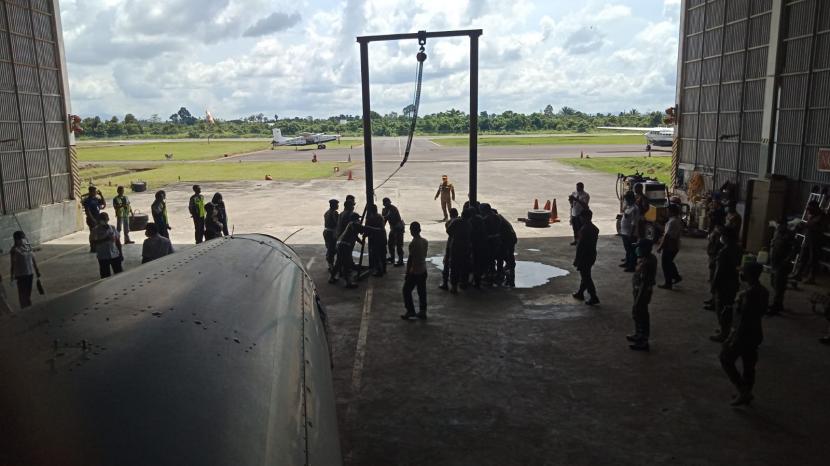 Maskapai penerbangan Susi Air diusir paksa dari hanggar di Malinau.